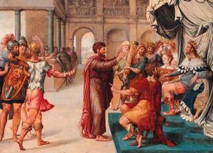 Saint Paul before Porcius Festus by Antoine Caron