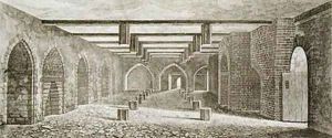Powder Plot Cellar beneath the Palace of Westminster