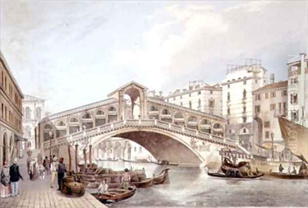 The Ponte di Rialto Venice - view 1