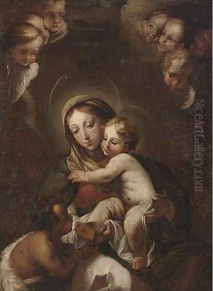 The Madonna and Child with the infant Saint John the Baptist - view 1