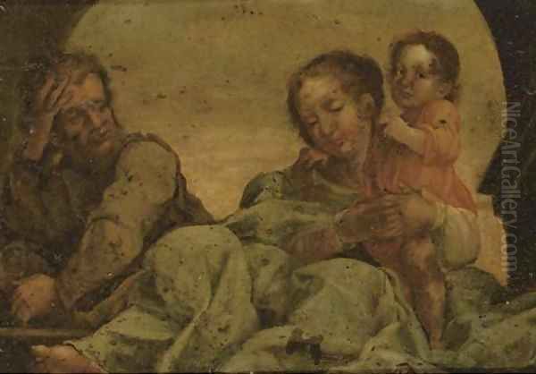 The Rest on the Flight into Egypt - view 1