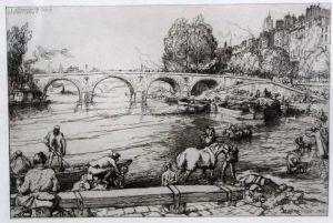 L'abreuvoir Au Pont Marie