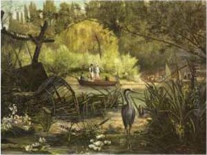 La Partie De Bateau by Ludovic Lepic