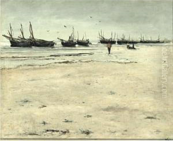 Plage De Berck A Maree Basse - view 1