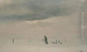 Bateaux De Peche A Berck by Ludovic Lepic