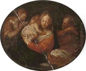 The Holy Family by Antonio Allegri da Correggio