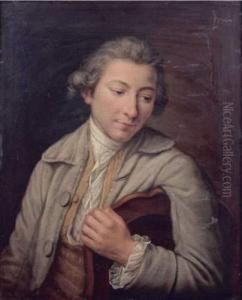 Portrait De Jeune Homme Assis