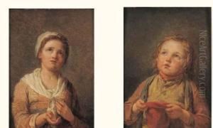 La Petite Indigente by Francois-Bernard Lepicie