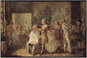 La Boutique Du Barbier by Francois-Bernard Lepicie