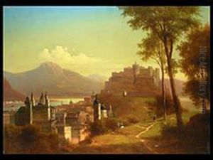 Blick Auf Salzburg
Mit Dem Dom Und by Ferdinand Lepie