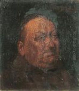 Head Study Of A Monk.