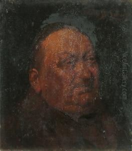 Head Study Of A Monk
