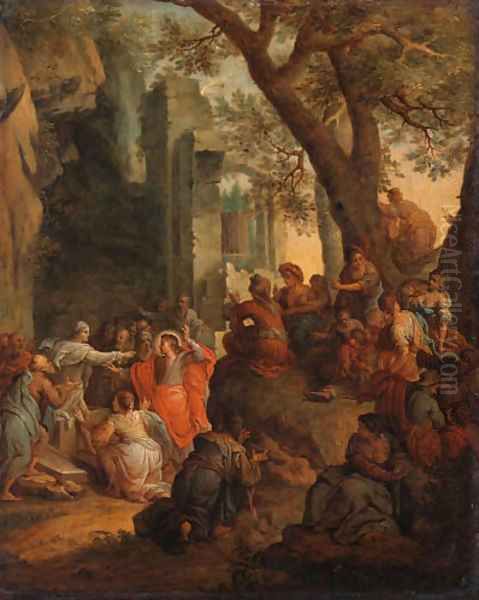 Christ healing the Sick - view 1