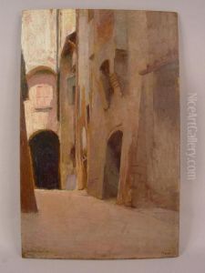 Street Pergia by Auguste Leroux