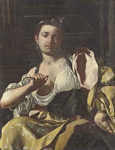 The suicide of Cleopatra - view 1