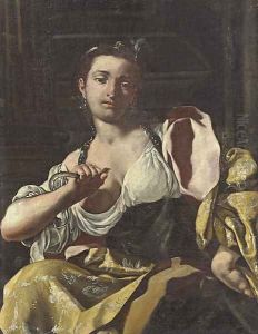 The suicide of Cleopatra by Jacopo Cestaro