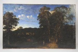 Paysage De Bretagne by Charles Leroux