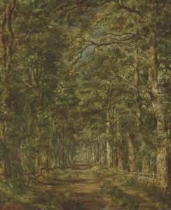Chemin Dans Les Bois Au Souliers by Charles Leroux
