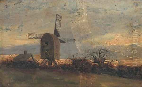 The windmill at Mousehold Heath, Norwich - view 1