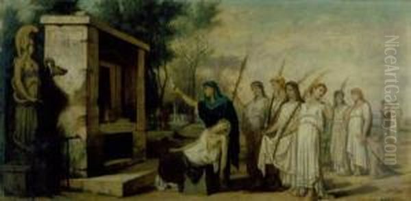 Supplication To Minerva - view 1
