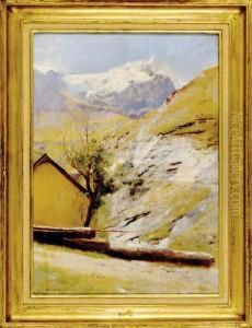 Paysage Du Dauphine by Paul Alexandre Alfr. Leroy