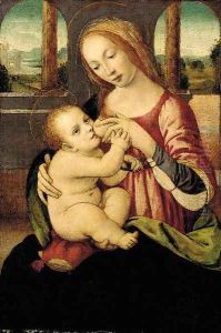The Madonna and Child by Lorenzo Di Credi