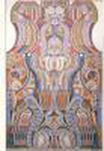 Composition Mediumnique, Circa 1950 - view 1