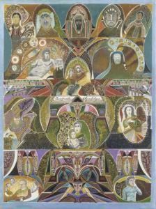 Composition Symbolique by Augustin Lesage