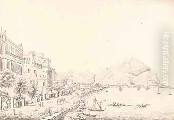 Italian views including The marina at Palermo - view 1