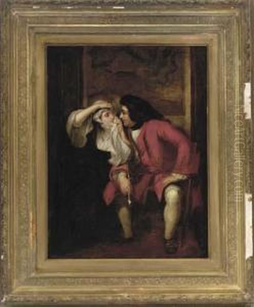 My Uncle Toby And The Widow Wadman by Charles Robert Leslie