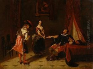 'scene From Twelfth Night - "accost, Sir Andrew, Accost"