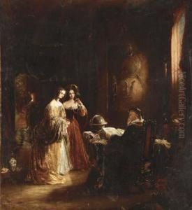 The Secret Messenger by Charles Robert Leslie