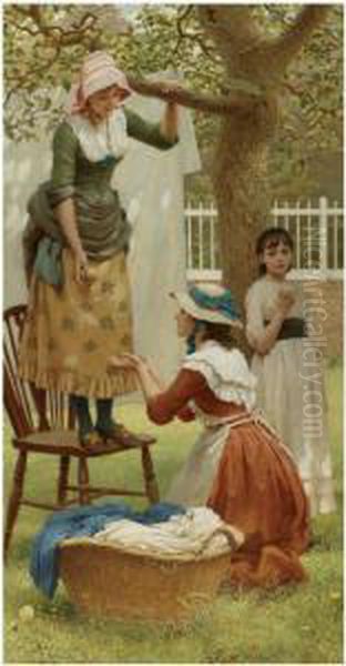 The Daughters Of Eve by George Dunlop, R.A., Leslie