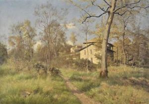 Maison Au Soleil Couchant by Theodore Lespinasse