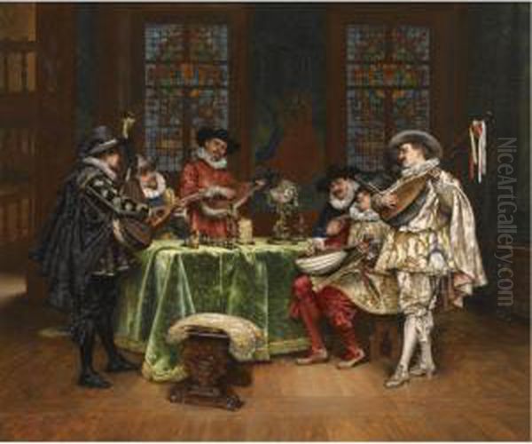 Interior With Troubadours - view 1