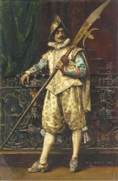 A Cavalier In An Interior - view 1