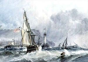 View of Whitby by George the Elder Chambers