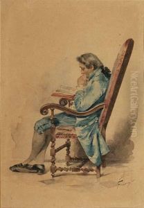 La Lettura by Tito Giovanni Lessi