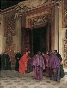 Prima Dell' Udienza (before The Audience) by Tito Giovanni Lessi