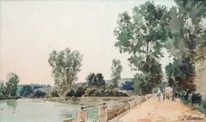 Caleche Au Bord De L'etang Caleche Au Bord De L'etang