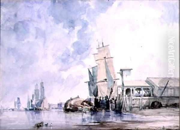 On the Thames - view 1