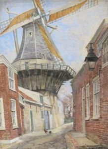 The Windmill by Jules Lessore