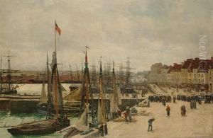 French Harbour Scene