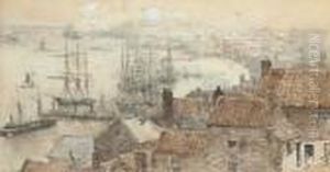The Crowded Clyde by Jules Lessore