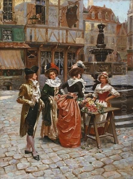The Flower Seller - view 1