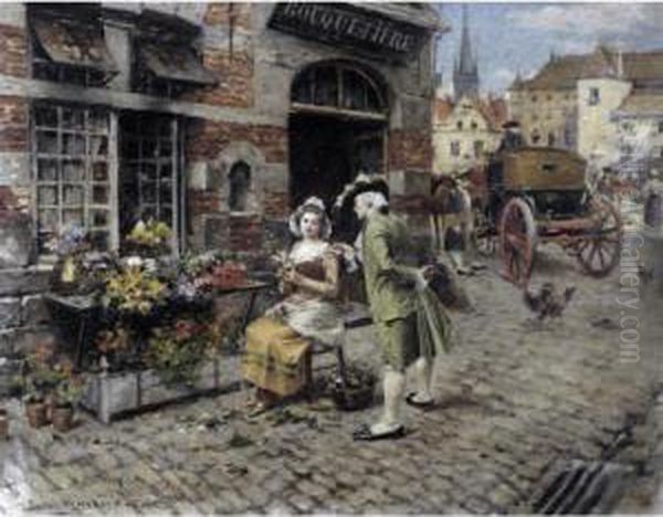 The Flower Girl - view 1