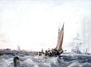 Seascape by George the Elder Chambers