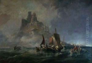 St Michaels Mount by George the Elder Chambers