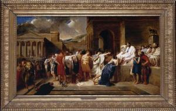 Brutus Condemning His Sons To Death - view 1