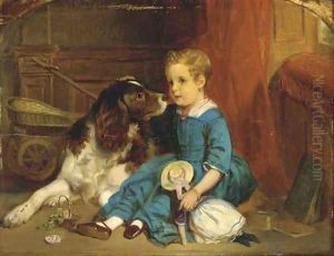 A girl's best friends by Johannes Antonius Canta